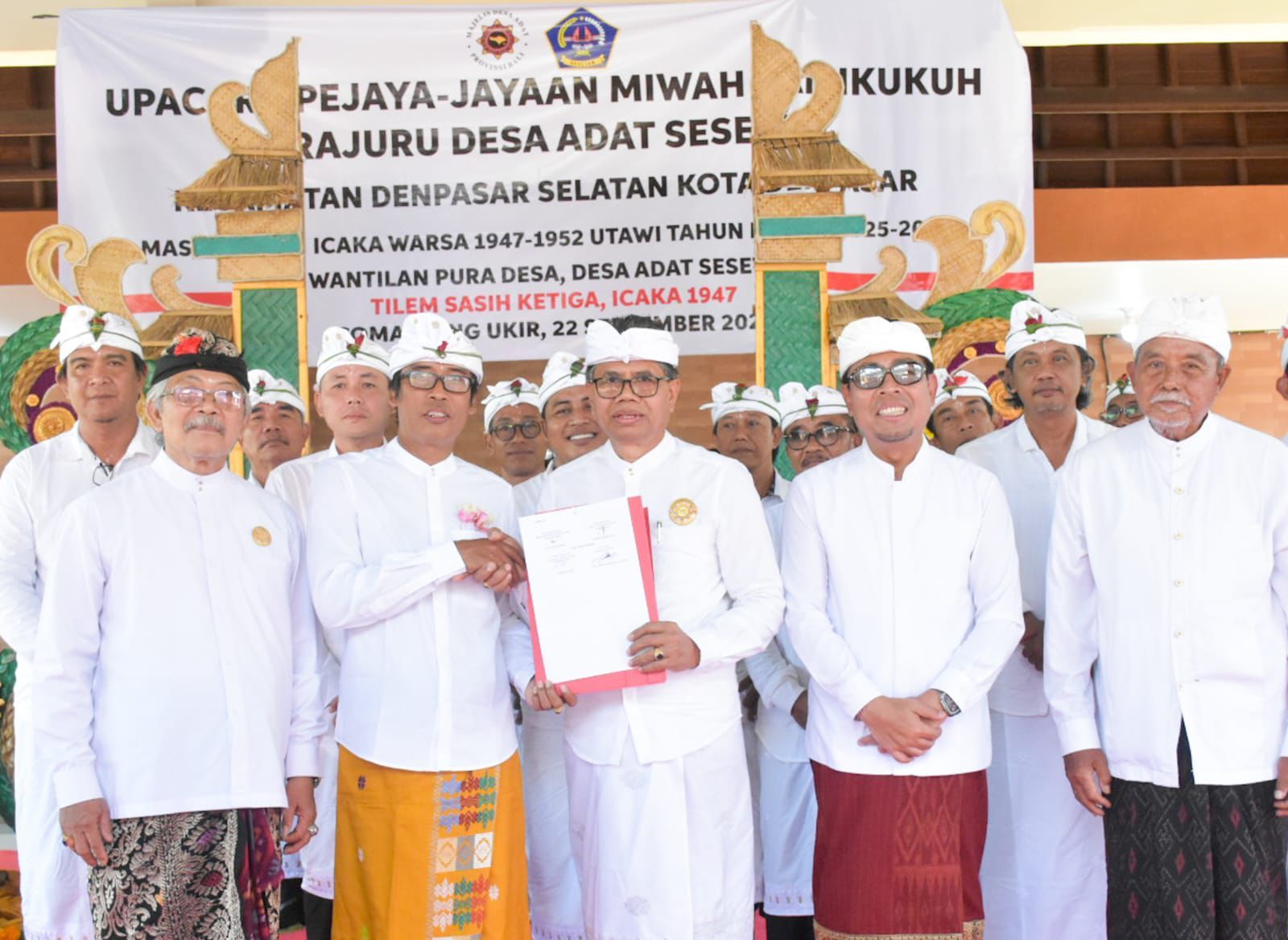 podiumnews.com-Made Sudama Jadi Bendesa Adat Sesetan, Wawali Denpasar Tekankan Ini